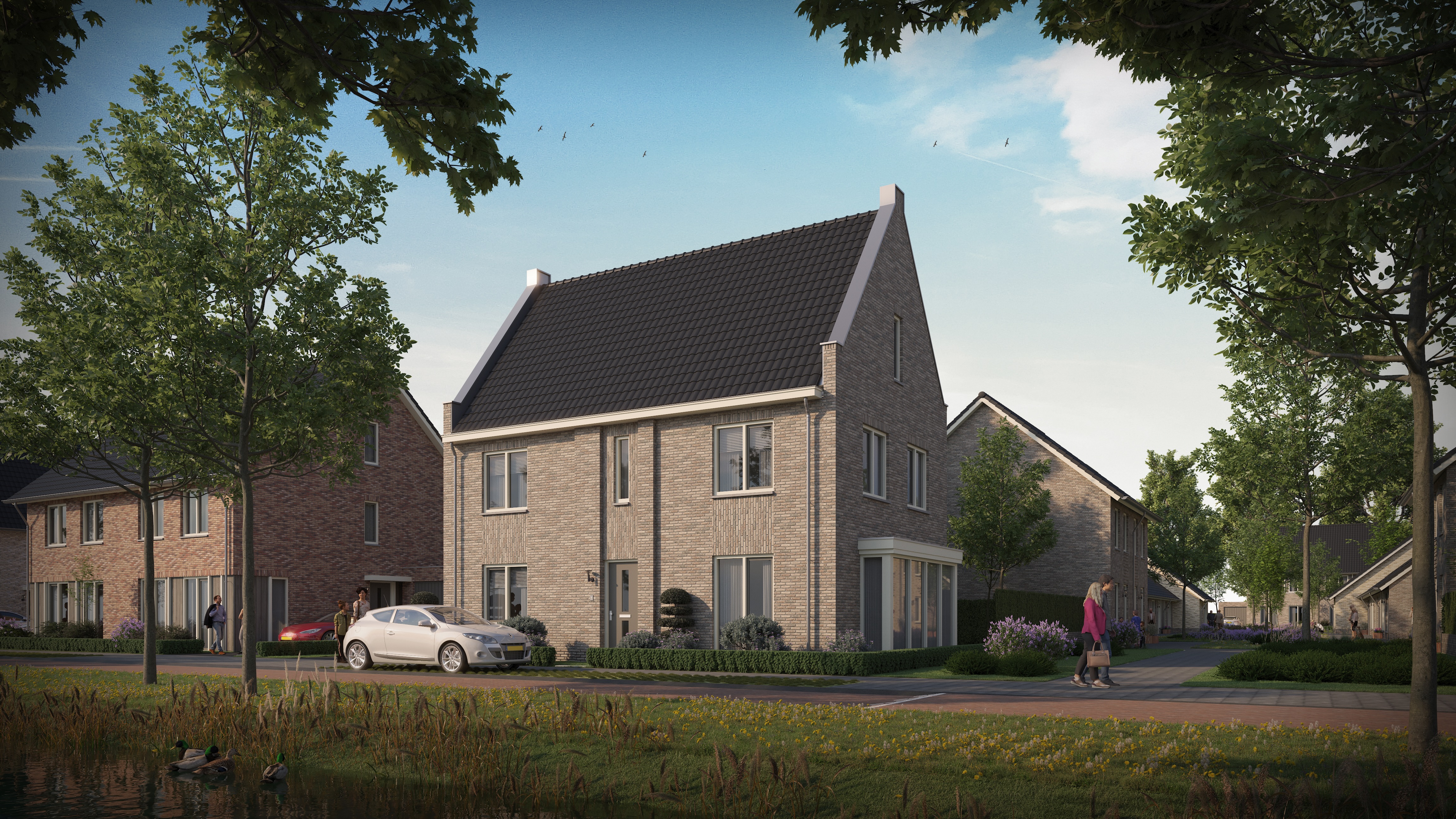 Plattegrond Vrijstaande woning - Bouwnummer: 22